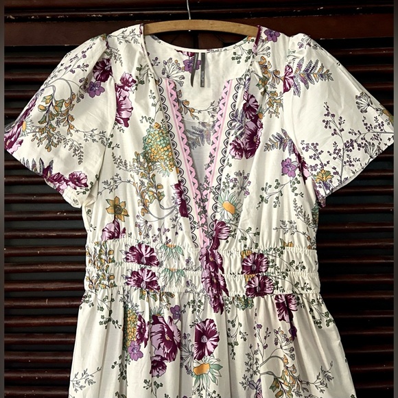 Anthropologie The Somerset Maxi Dress Size Large NEW - Picture 7 of 9